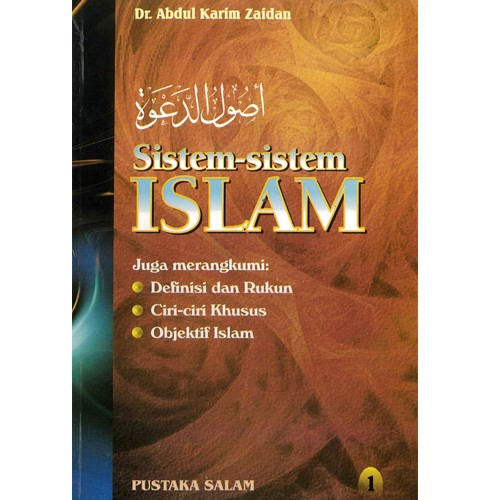 Sistem-Sistem Islam by Dr Abdul Karim Zaidan - Iman Shoppe Bookstore (1194068082745)