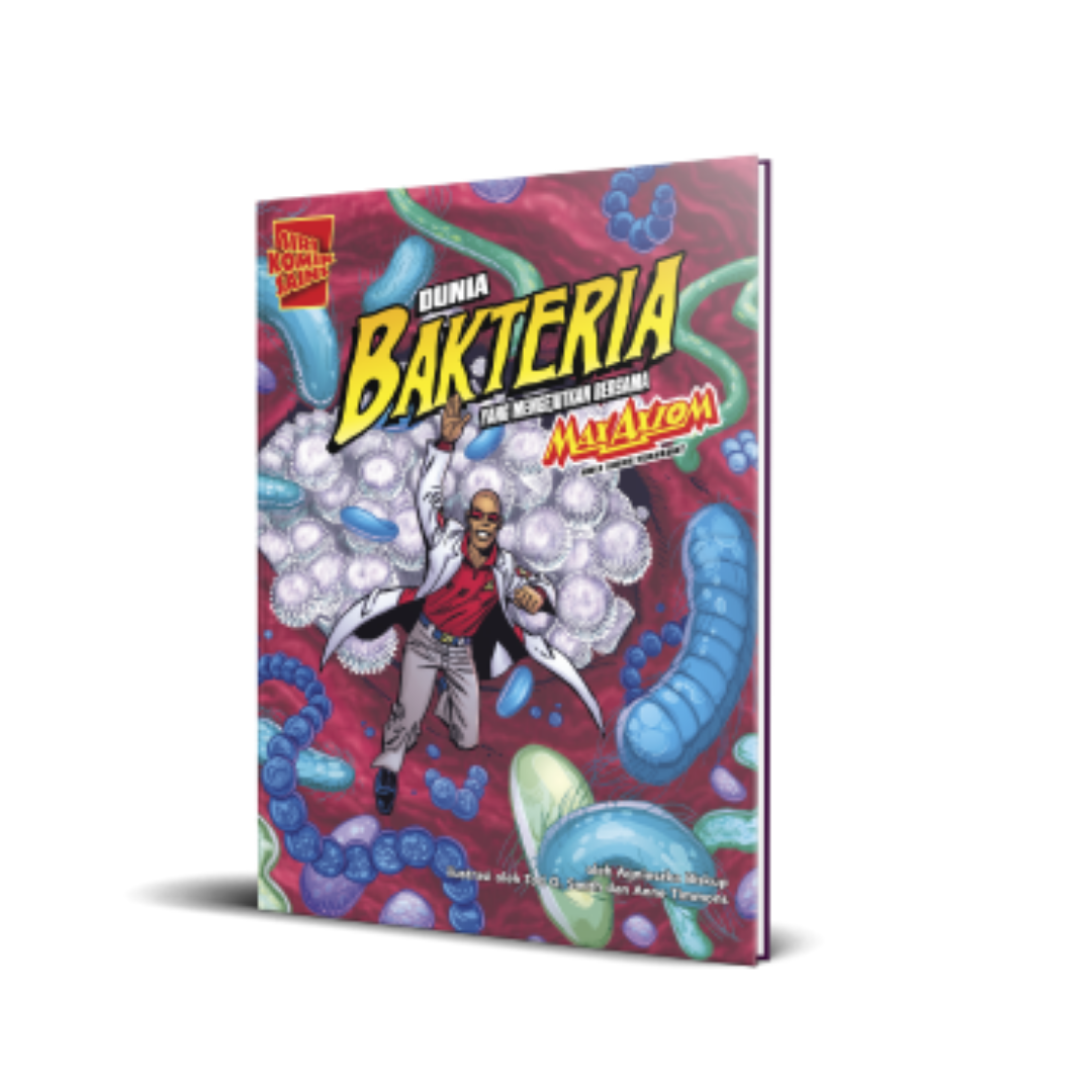 Rimbunan Ilmu Buku Siri Komik Sains - Dunia Bakteria Yang Mengejutkan by Agnieska Biskup ISSKS4