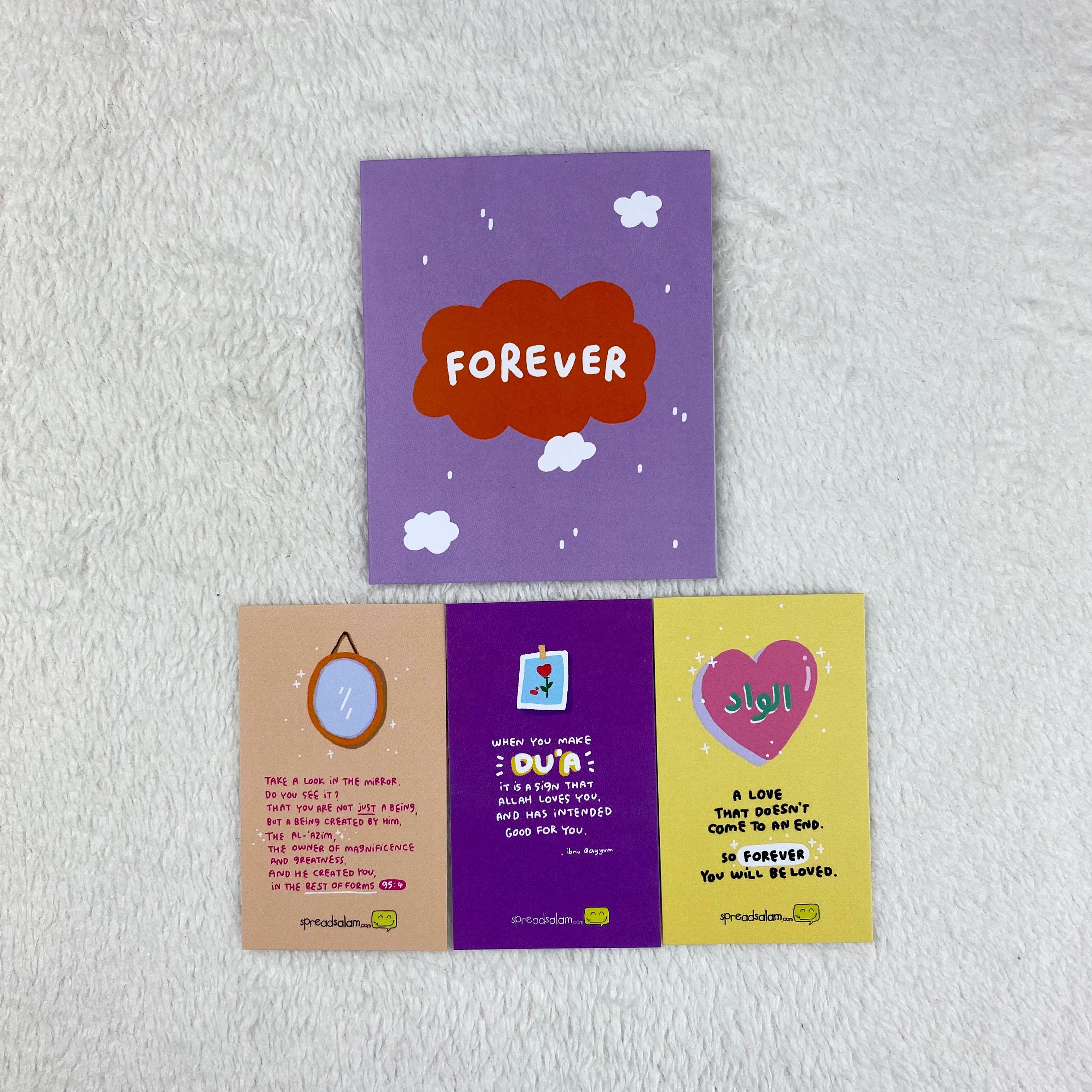 Spread Salam Merchandise Forever Mini Reminder Cards 201832