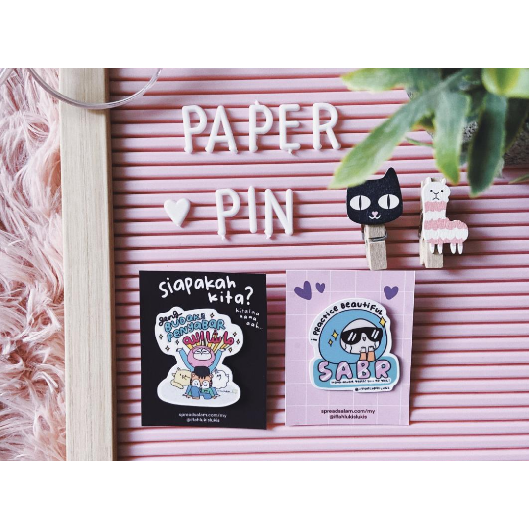 Paper Pin - Iman Shoppe Bookstore