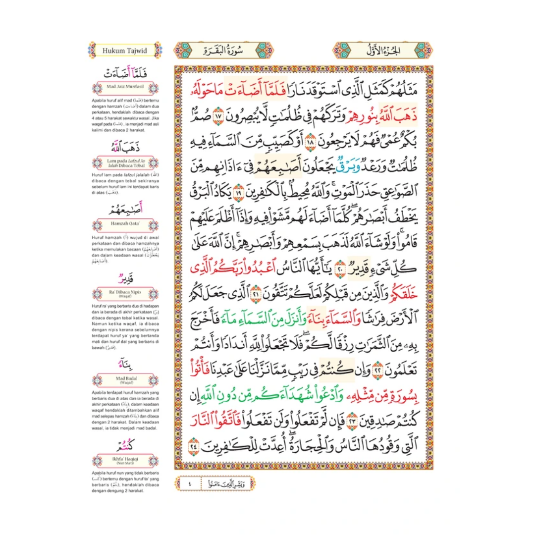Telaga Biru Al-Quran Al-Quran Al-Karim Al-Mujawwad ISAQAKAM