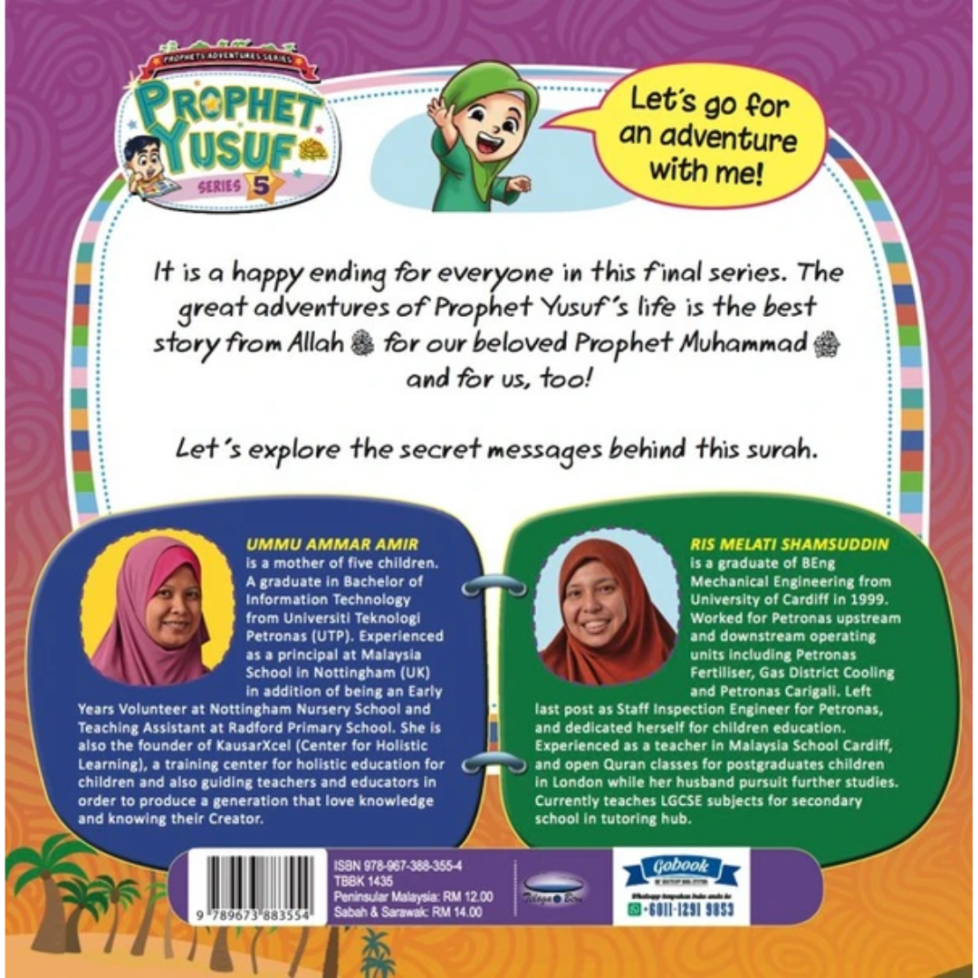 Telaga Biru Buku Prophet Yusuf Series 5 by Ummu Ammar Amir & Ris Melati Shamsuddin ISPYS5