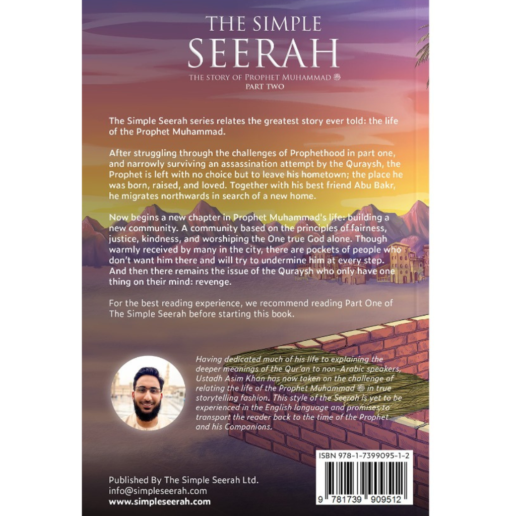Tertib Publishing Book The Simple Seerah Part 2 by Asim Khan & Toyris Miah 201417