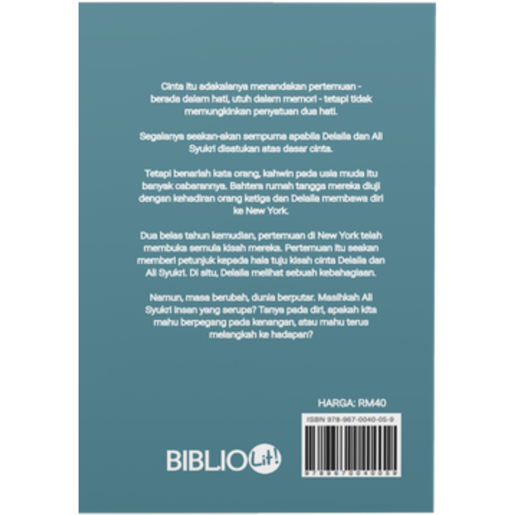 The Biblio Press Buku Lelaki Januari by Hafizah Iszahanid 100732