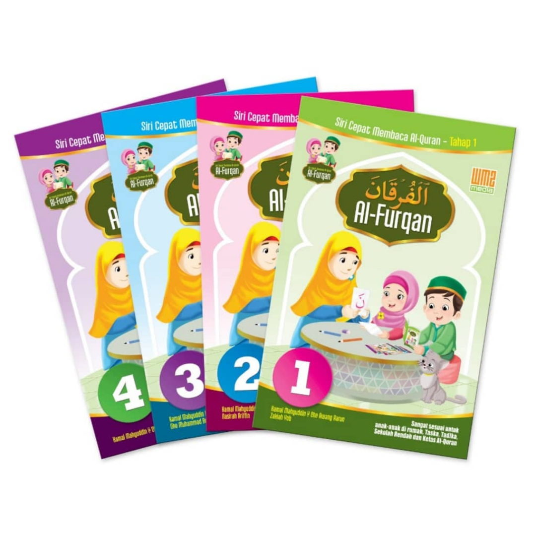 WMZ Media Sdn Bhd Buku Siri Cepat Membaca Al-Quran Al-Furqan by Ustaz Kamal Mahyudin 202058